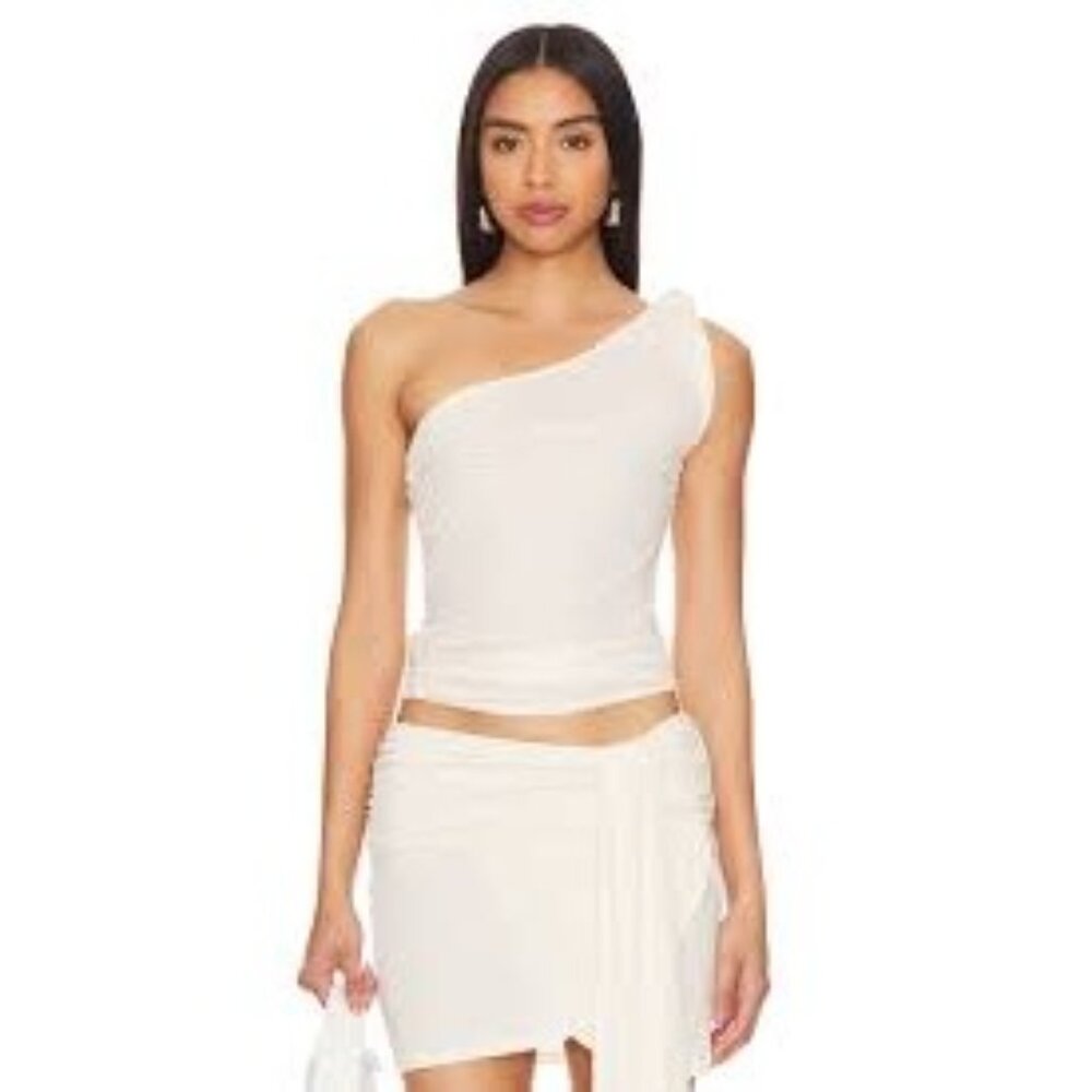 Asta Resort Penelope Top in Creme